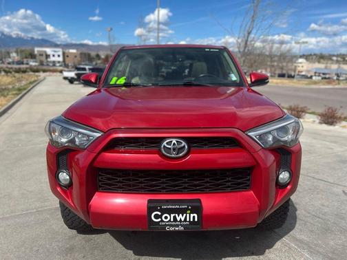 Barcelona Red Metallic 2016 Toyota 4Runner SR5 Premium