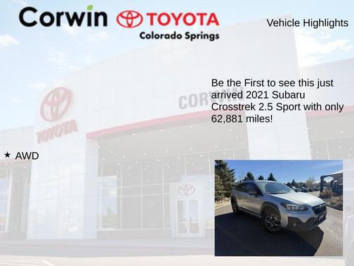 2021 Subaru Crosstrek Sport