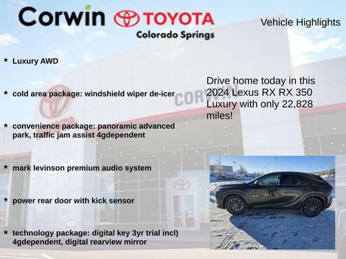 2024 Lexus RX 350 Luxury