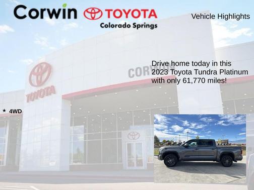 2023 Toyota Tundra Platinum
