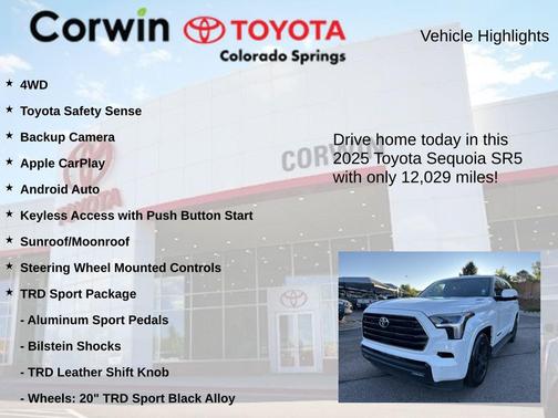 2025 Toyota Sequoia SR5