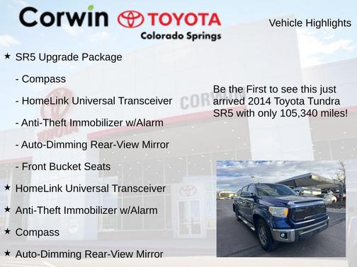 2014 Toyota Tundra SR5