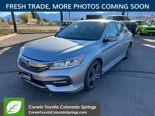 Lunar Silver Metallic 2016 Honda Accord Sport