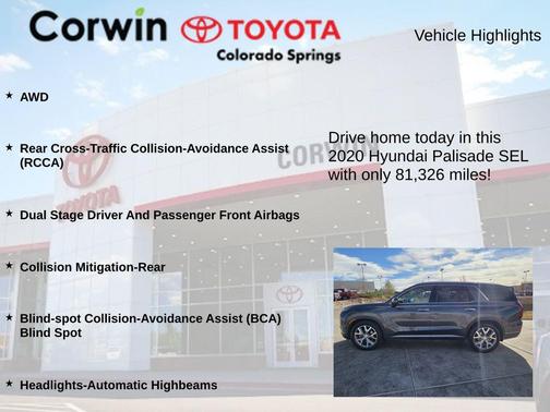 2020 Hyundai PALISADE SEL