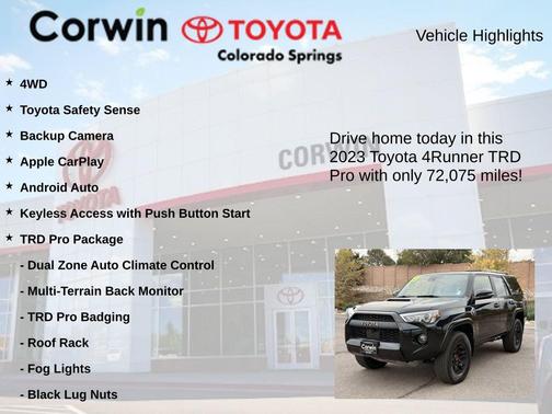 2023 Toyota 4Runner TRD Pro