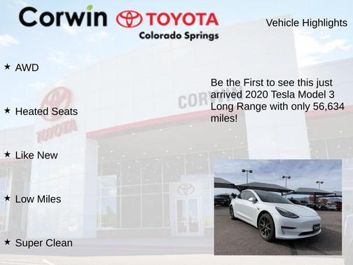 2020 Tesla Model 3 Long Range