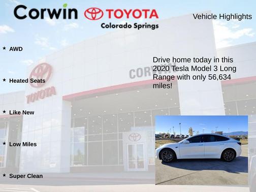 2020 Tesla Model 3 Long Range