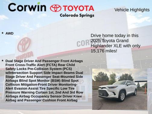 2025 Toyota Grand Highlander XLE