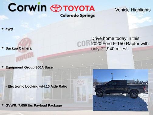 2020 Ford F-150 Raptor