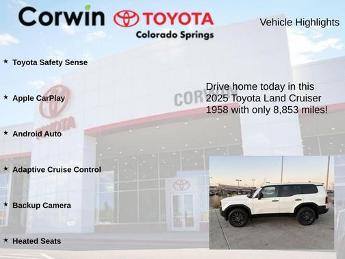 2025 Toyota Land Cruiser 1958
