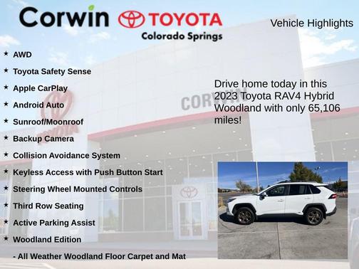 2023 Toyota RAV4 Hybrid Woodland Edition