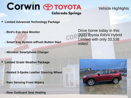 2020 Toyota RAV4 Hybrid Limited