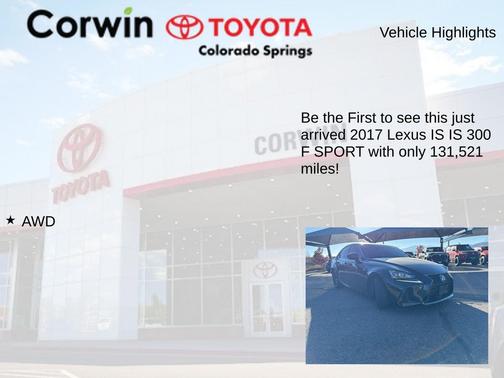 2017 Lexus IS 300 Base