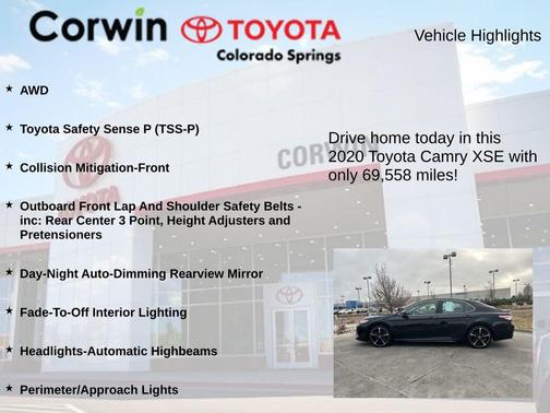 2020 Toyota Camry XSE