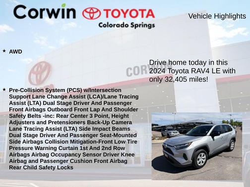 2024 Toyota RAV4 LE