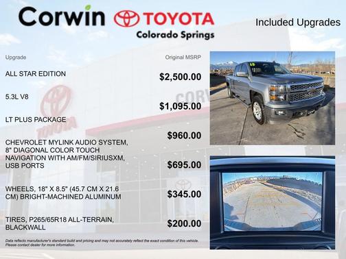 2015 Chevrolet Silverado 1500 1LT