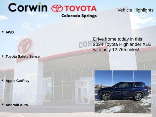 2024 Toyota Highlander XLE