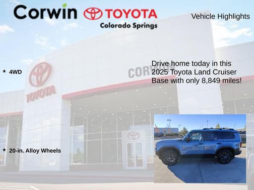 2025 Toyota Land Cruiser Base