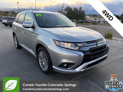 Alloy Silver Metallic 2021 Mitsubishi Outlander PHEV SEL