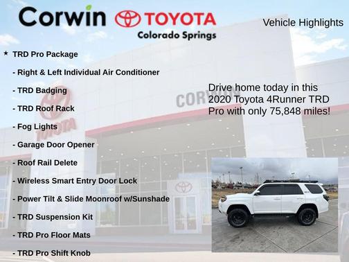 2020 Toyota 4Runner TRD Pro