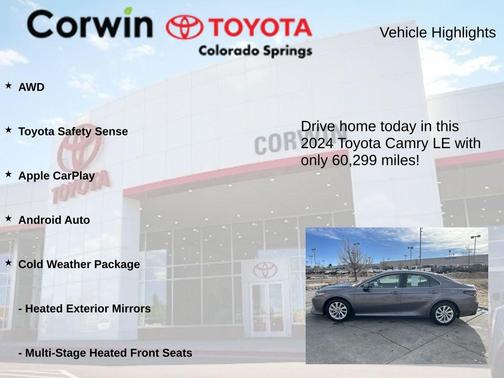 2024 Toyota Camry LE