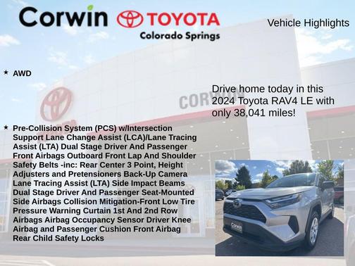 2024 Toyota RAV4 LE