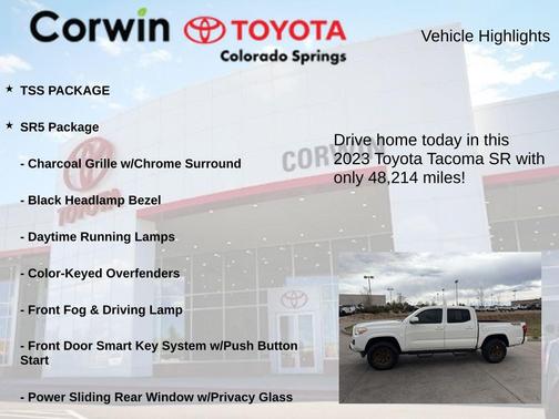 2023 Toyota Tacoma SR5