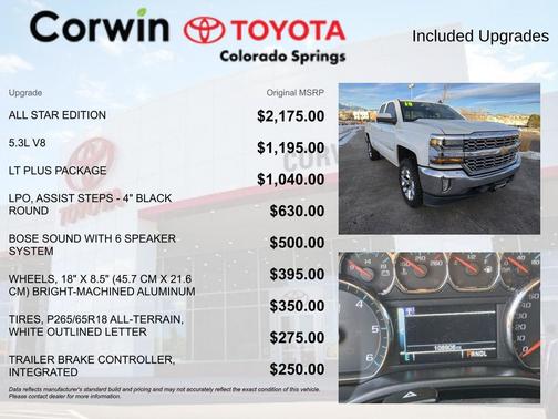 2018 Chevrolet Silverado 1500 1LT