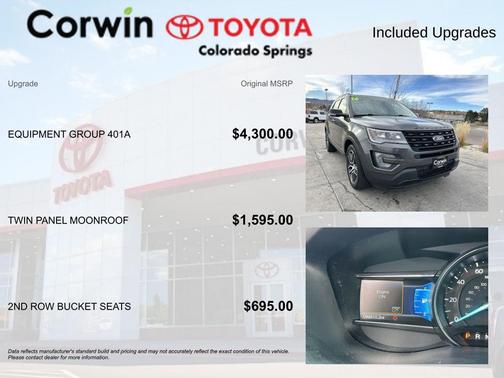 2016 Ford Explorer Sport