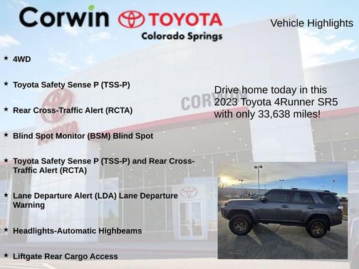 2023 Toyota 4Runner SR5