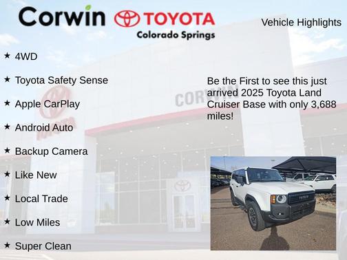 2025 Toyota Land Cruiser 1958