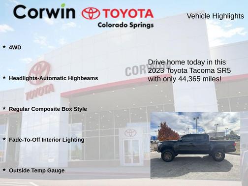 2023 Toyota Tacoma SR5