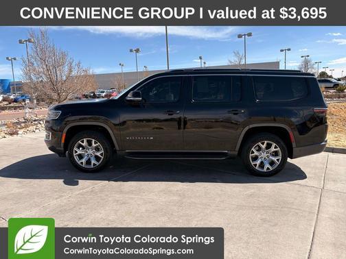 Diamond Black Crystal Pearlcoat 2022 Jeep Wagoneer Series I 4x4