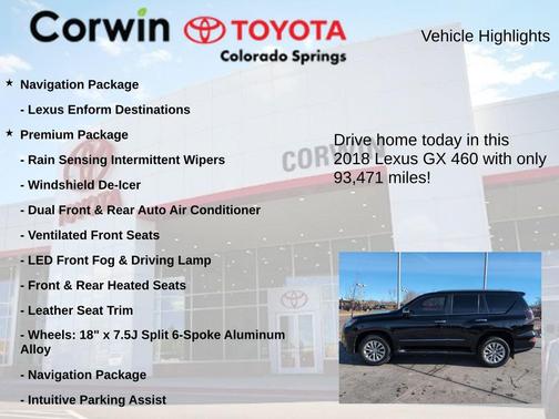 2018 Lexus GX 460 Premium