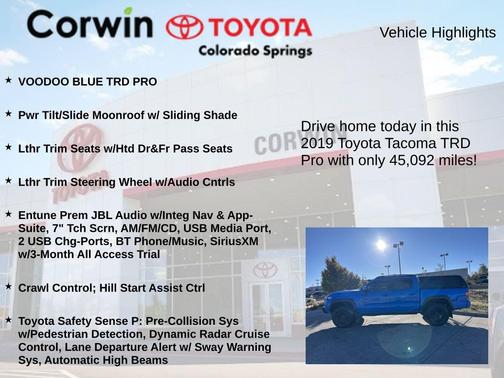 2019 Toyota Tacoma TRD Pro