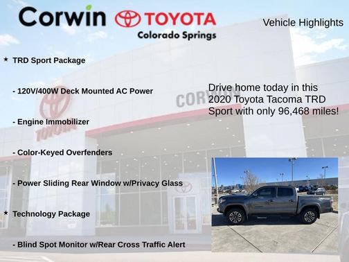 2020 Toyota Tacoma TRD Sport