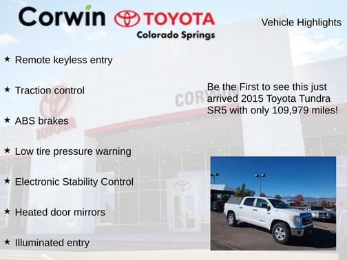 2015 Toyota Tundra SR5