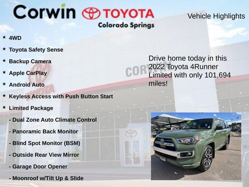 2022 Toyota 4Runner Limited