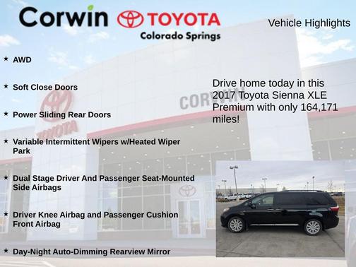 2017 Toyota Sienna XLE