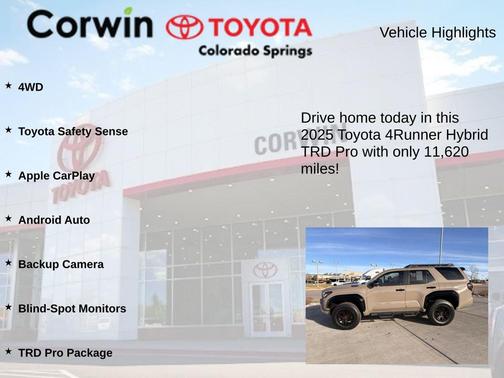 2025 Toyota 4Runner TRD Pro