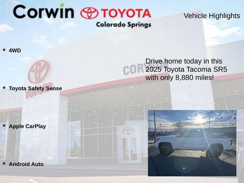 2025 Toyota Tacoma SR5