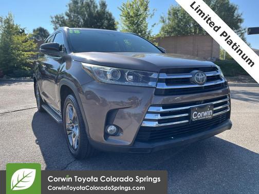 2018 Toyota Highlander Limited Platinum