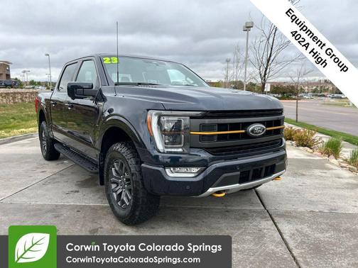 Antimatter Blue Metallic 2023 Ford F-150 Tremor