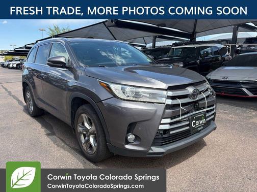 Predawn Gray Mica 2018 Toyota Highlander Limited Platinum