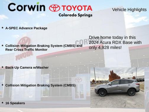 2024 Acura RDX A-Spec Advance Package