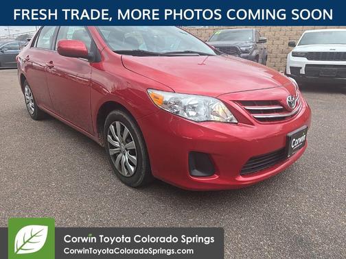 Barcelona Red Metallic 2013 Toyota Corolla LE
