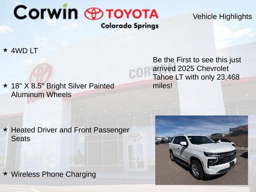 2025 Chevrolet Tahoe LT