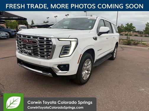 Summit White 2025 GMC Yukon XL Denali