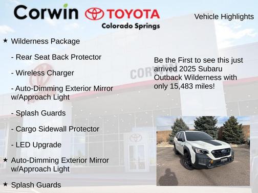 2025 Subaru Outback Wilderness