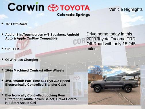 2023 Toyota Tacoma TRD Sport